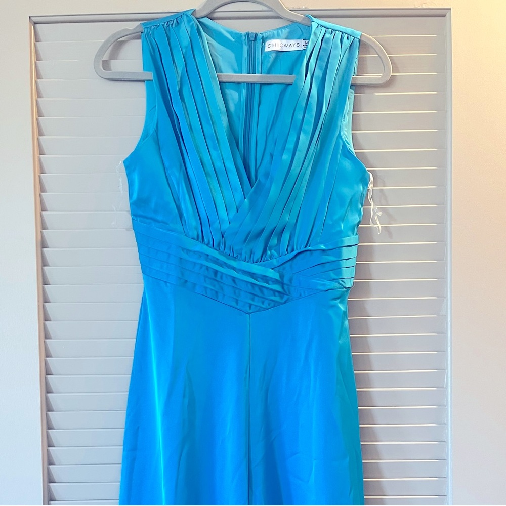 Chicways blue jumpsuit- Medium